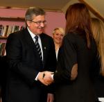 Prezydent Bronisław Komorowski z wizytą w Pyzdrach