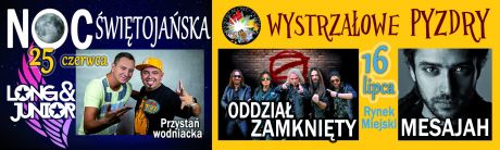 Zapraszamy na Noc Świętojańską i Wystrzałowe Pyzdry