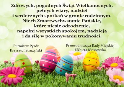 Życzenia Wielkanocne dla Mieszkańców